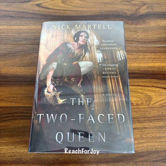 The Two Faced Queen By Nick Martell Signed And Lined First Edition Hardback